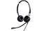 Jabra 2400 II USB DUO CC Wired Call Center Headset for Softphone with Noise