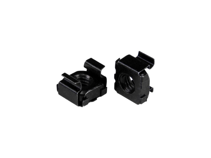StarTech.com M5 Cage Nuts - 50 Pack, Black - M5 Mounting Cage Nuts for Server