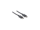 Manhattan DisplayPort Male/Male Monitor Cable, 10', Black