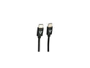 V7 V7USB2C-2M Black USB-C Cable Male to USB-C Male USB 2.0