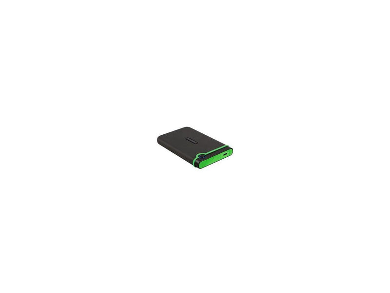 Transcend StoreJet 25M3C 2 TB Portable Hard Drive - 2.5" External - Iron Gray -