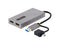 StarTech.com USB to Dual HDMI Adapter, USB A/C to 2x HDMI Displays (1x 4K30Hz,