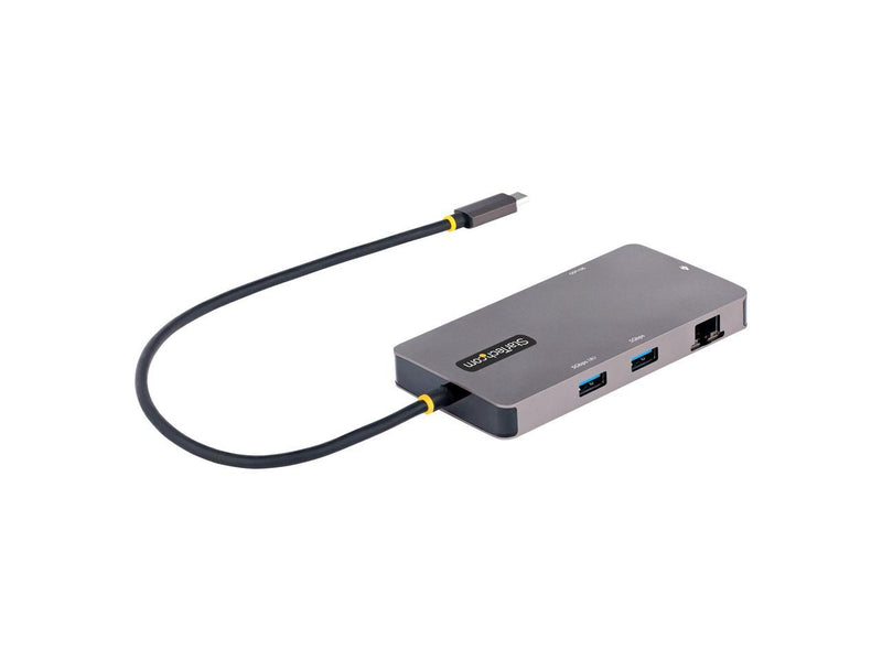 StarTech USB C Multiport Adapter, Dual HDMI Video, 4K 60Hz, 2Pt 5Gbps USB-A Hub,