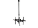 StarTech Dual Back to Back 32" to 75" Displays Ceiling Mount Max 99lbs FPCEILBTB