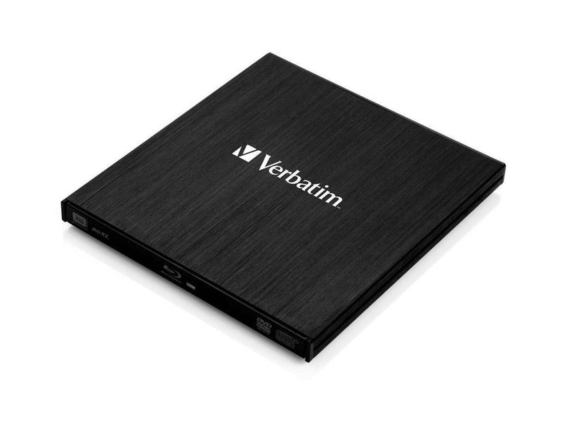 Verbatim External Slimline Blu-Ray RW Drive - 43890 - Black