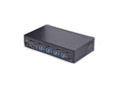 StarTech 4-Port DisplayPort 1.4 KVM Switch - 8K 60Hz / 4K 144Hz - 2x USB 3.0