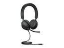 Jabra Evolve2 40 SE UC Stereo - Headset - on-ear - wired - USB-C - noise