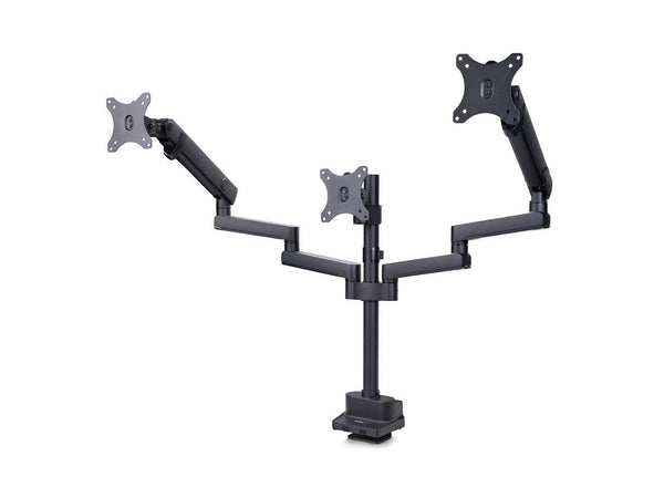 Startech Triple monitor desk mount with support up to 27" monitors with height