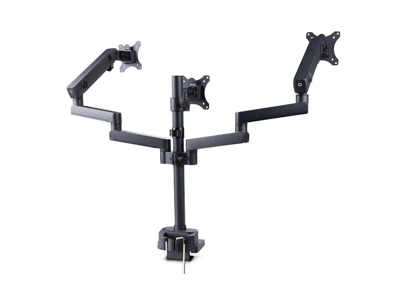 Startech Triple monitor desk mount with support up to 27" monitors with height