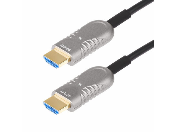 StarTech 100ft HDMI 2.1 Hybrid Active Optical Cable (AOC), CMP, Plenum Rated