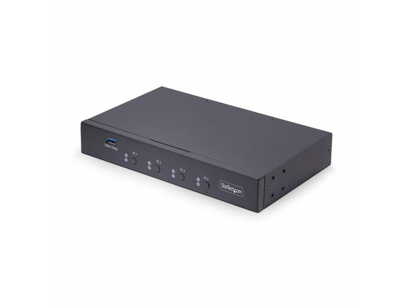 StarTech 4-Port KM Switch w/ Mouse Switching - USB 3.0 Keyboard/Mouse Switcher