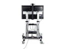 StarTech Rolling TV Cart/Stand On Wheels - For 60-100inch Flat Screens and 220lb