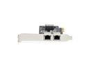 StarTech 2-Port Gigabit PCIe Network Adapter Card - 10/100/1000Mbps PCI Express