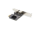 StarTech 2-Port Gigabit PCIe Network Adapter Card - 10/100/1000Mbps PCI Express