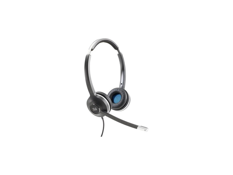Cisco Headset 532 (Wired Dual with Quick Disconnect coiled RJ Headset Cable) -