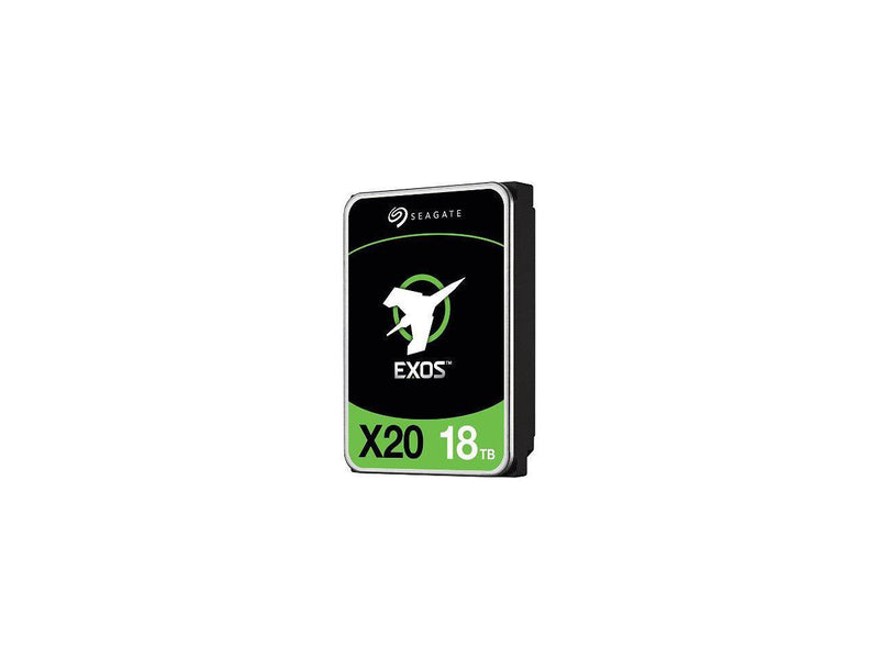 Seagate Exos X20 ST18000NM003D 18TB 7200 RPM 256MB Cache SATA 6.0Gb/s 3.5"