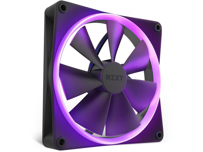 NZXT Aer F140 RGB Black - High Performance Airflow Fans - Single