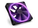 NZXT F120RGB Duo - 120mm Dual-sided RGB Fan - Triple Pack (Black) w/RGB