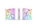 NZXT F120RGB Duo - 120mm Dual-sided RGB Fan - Triple Pack (White) w/RGB