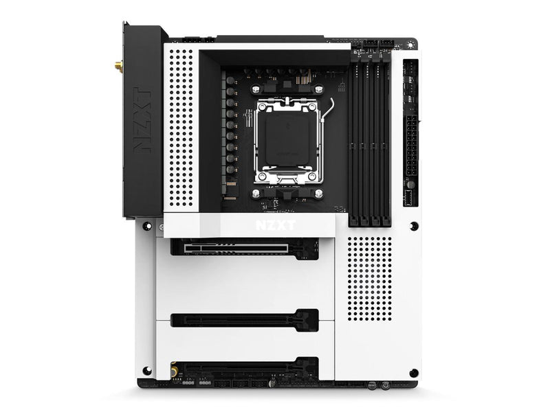 NZXT N7 B650E - N7-B65XT-W1 - AMD B650 chipset (Supports AMD 7000 Series CPUs) -