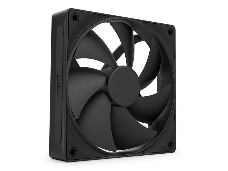 NZXT F120P Non-LED 120mm Static Pressure PWM Case Fan - RF-P12SF-B2