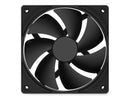 NZXT F120P Non-LED 120mm Static Pressure PWM Case Fan - RF-P12SF-B2