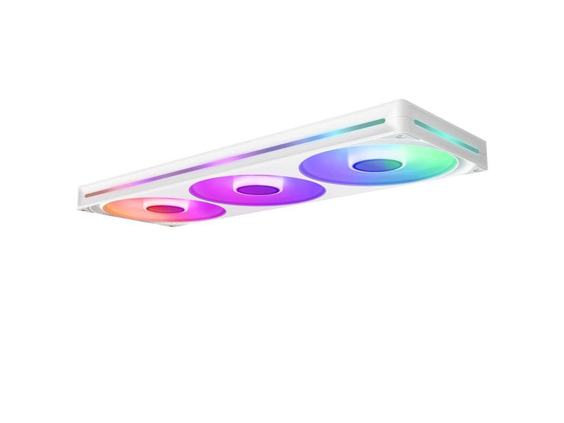 NZXT F SERIES RGB CORE 420MM WHITE SINGLE-FRAME RBG FAN UNIT