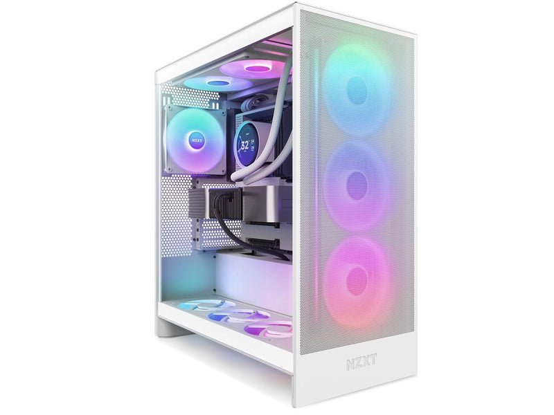 NZXT F SERIES RGB CORE 420MM WHITE SINGLE-FRAME RBG FAN UNIT