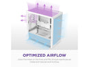 NZXT H3 Flow  Micro-ATX PC Case  Optimized Airflow  Includes 1 x 120mm Rear Fan