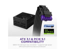 NZXT C1000 Gold Core 80Plus Gold Fully-modular ATX 3.1 Power Supply, US Power