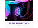 NZXT Kraken Core 240 RGB - AIO CPU Liquid Cooler - 240 mm Radiator - 240 mm