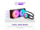 NZXT Kraken Core 240 RGB - AIO CPU Liquid Cooler - 240 mm Radiator - 240 mm