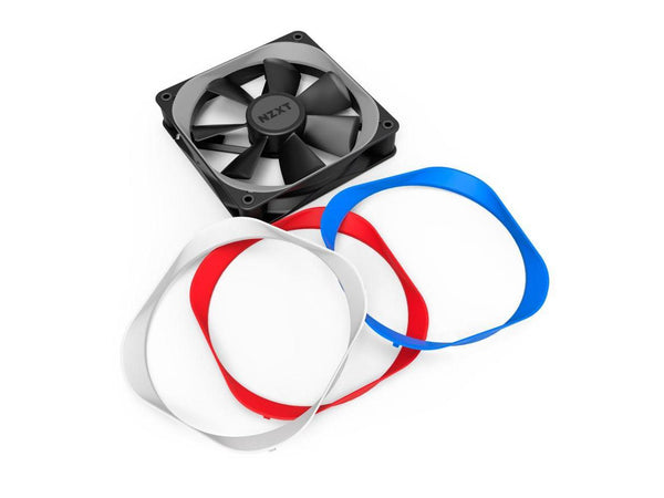 NZXT Color Trim for AER F 140mm computer case cooling fan (RF-ACT14-R1), RED