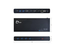 SIIG JU-DK0411-S1 Video Dock With Usb 3.0 4K Displayport Hdmi Usb-C