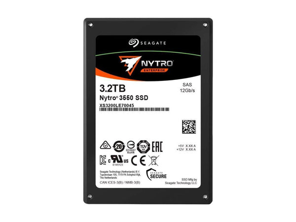 Seagate Nytro 3000 XS3200LE70045 3.20 TB Solid State Drive - 2.5 Internal - SAS