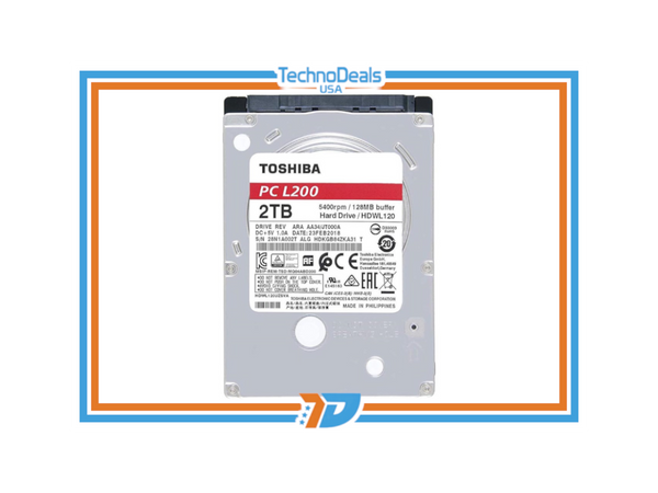 Toshiba L200 Laptop PC - Hard drive - 2 TB - internal - 2.5" - SATA 6Gb/s - 5400