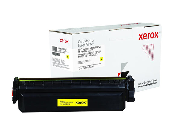 Xerox 006R03702 Compatible Toner Cartridge Replaces HP CF412X Yellow Toner High