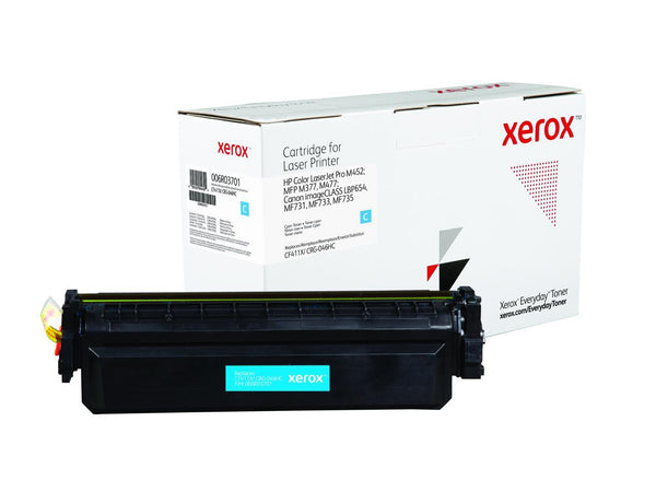 Xerox 006R03701 Compatible Toner Cartridge Replaces HP CF411X Cyan High Yield;