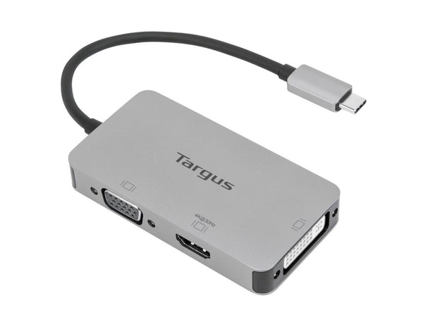 Targus USB-C Single Video Adapter with 4K HDMI/DVI/ VGA - ACA961USZ