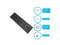 Targus USB Wired Keyboard - Cable Connectivity - USB Interface - 104 Key -
