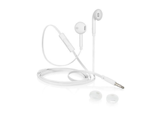 iStore Classic Fit Earbuds (Off White) - AEH03606CAI