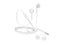 iStore Classic Fit Earbuds (Off White) - AEH03606CAI