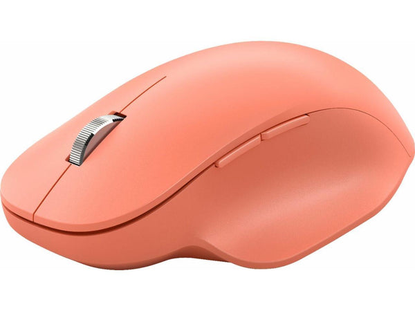 Microsoft Bluetooth Ergonomic Mouse - Peach - with comfortable Ergonomic design,