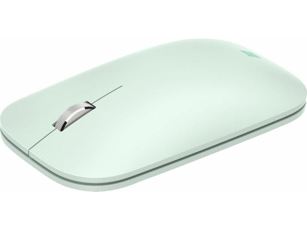 Microsoft Mobile Mouse - Mint. Comfortable Right/Left Hand Use with Metal Scroll