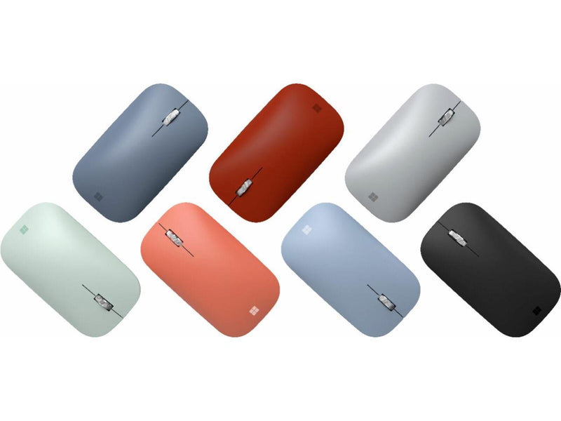 Microsoft Mobile Mouse - Mint. Comfortable Right/Left Hand Use with Metal Scroll