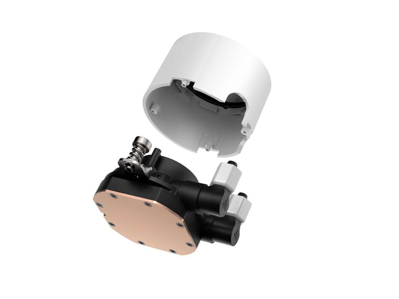 PCCOOLER CPS DA240 ARGB AIO CPU Liquid Cooler, 240mm Radiator, 260W TDP,