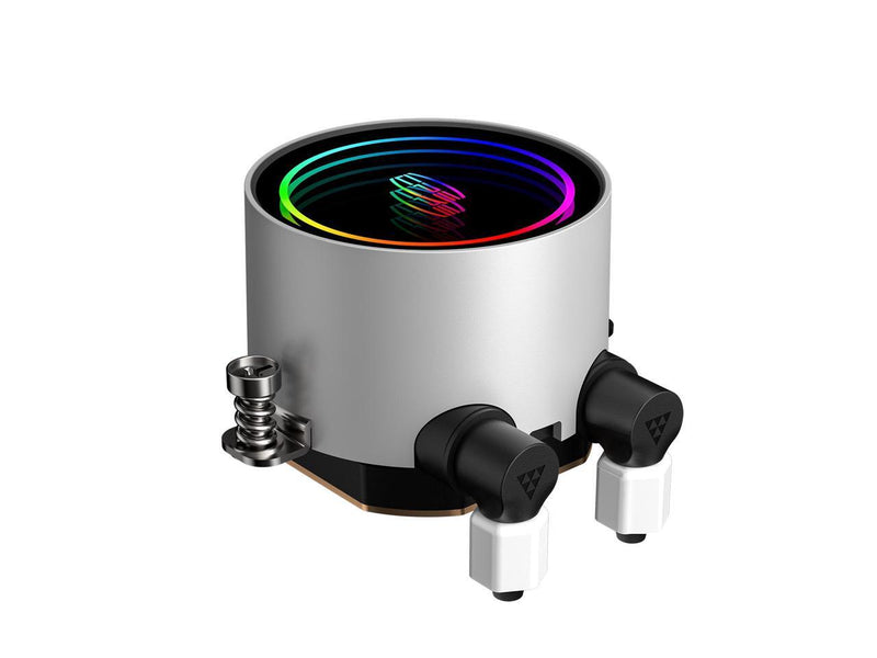 PCCOOLER CPS DA240 ARGB AIO CPU Liquid Cooler, 240mm Radiator, 260W TDP,