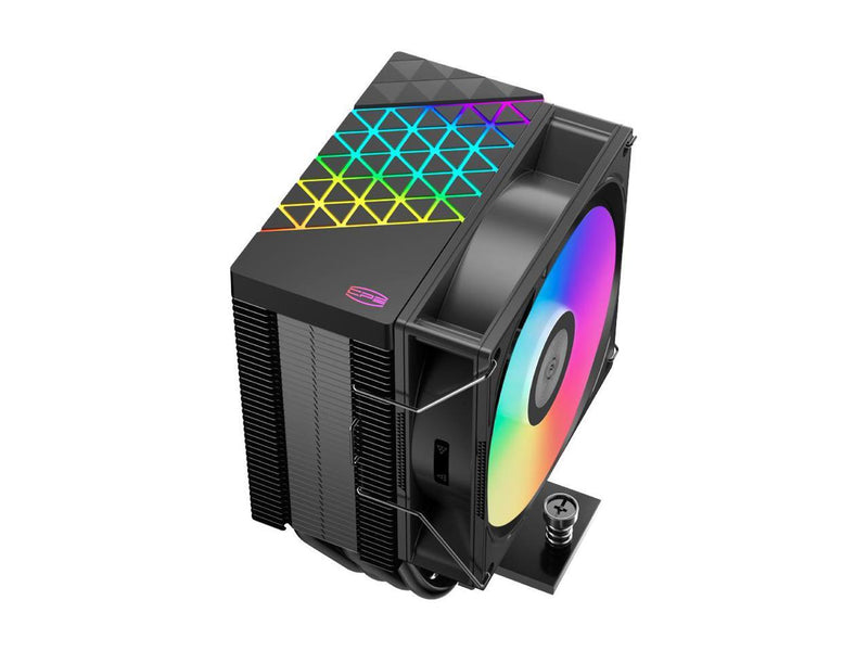 PCCOOLER CPS R400 ARGB CPU Air Cooler, 4 Direct Contact Heat Pipes, 180W TDP,