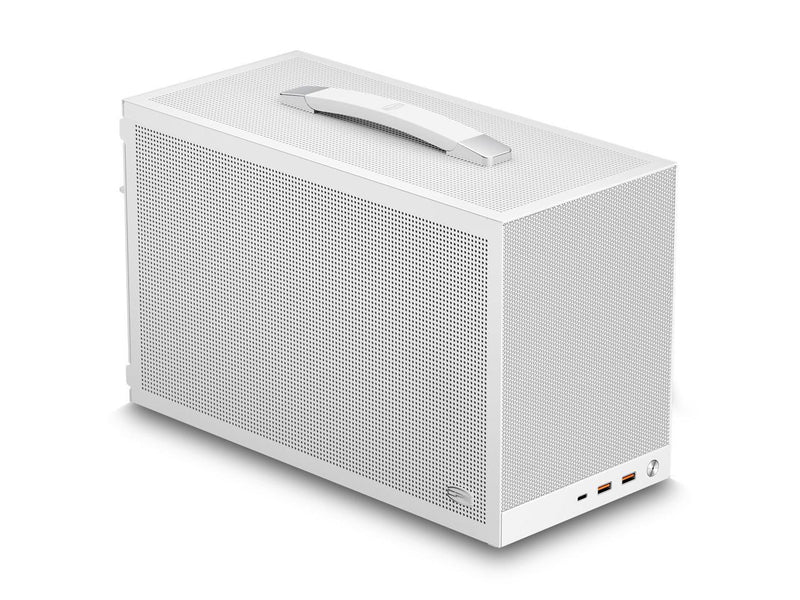 PCCOOLER CPS K101 MESH PC Case, Portable Desktop Mini ITX Case, Four-side SPCC