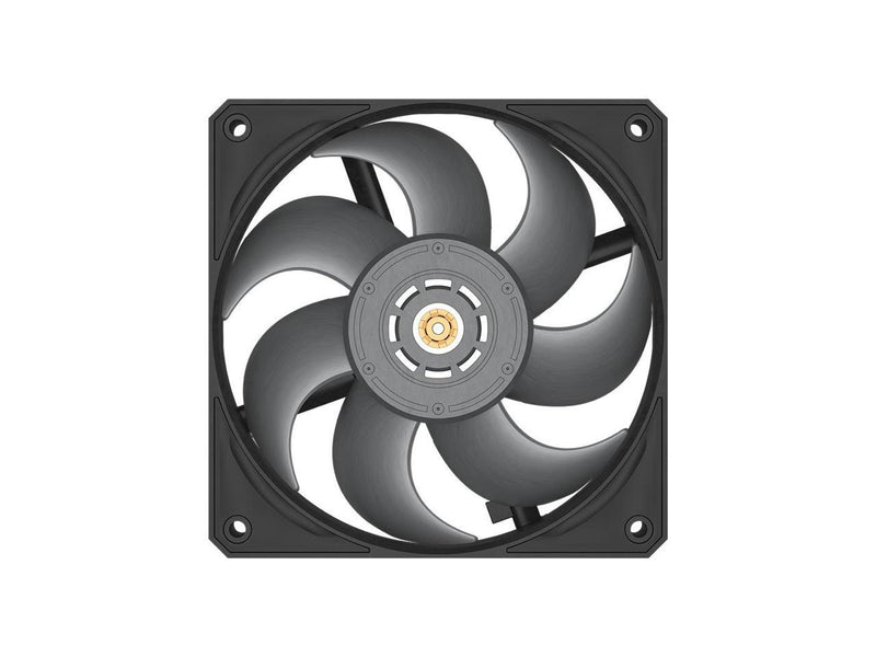 PCCOOLER CPS F9 R120 High-Speed 120mm Industrial Case Fan, 3-Phase 6-Slot Motor,